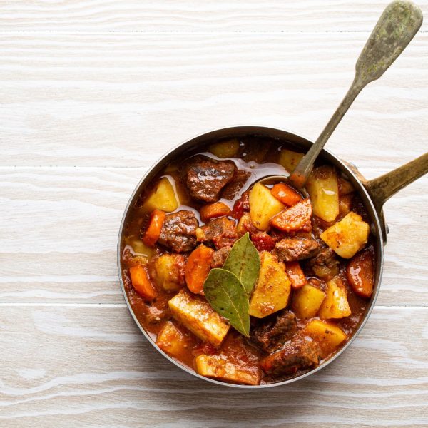 Vitela estufada com batatas voila superchef